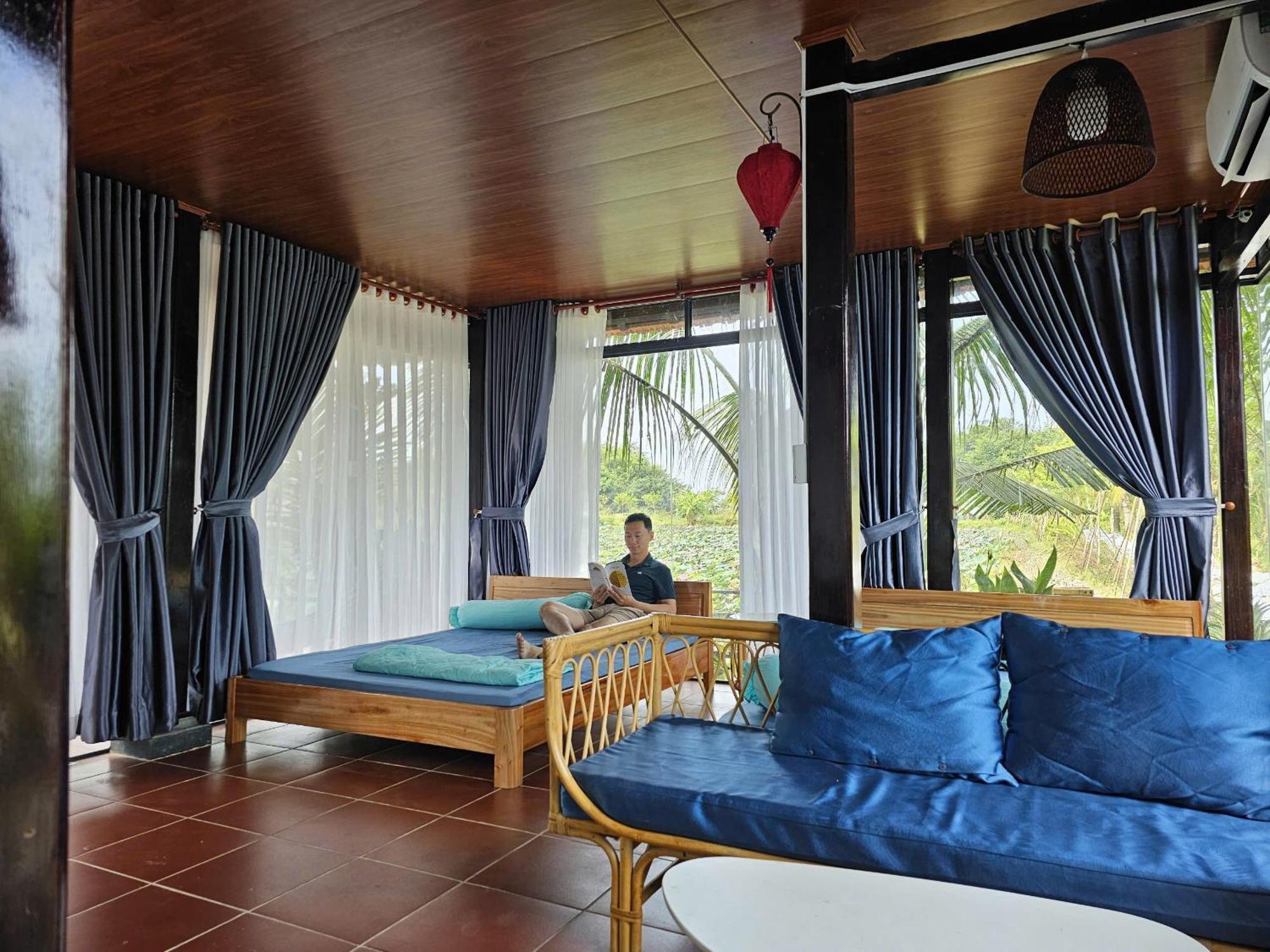 Phu Dien Homestay Cát Tiên Eksteriør billede